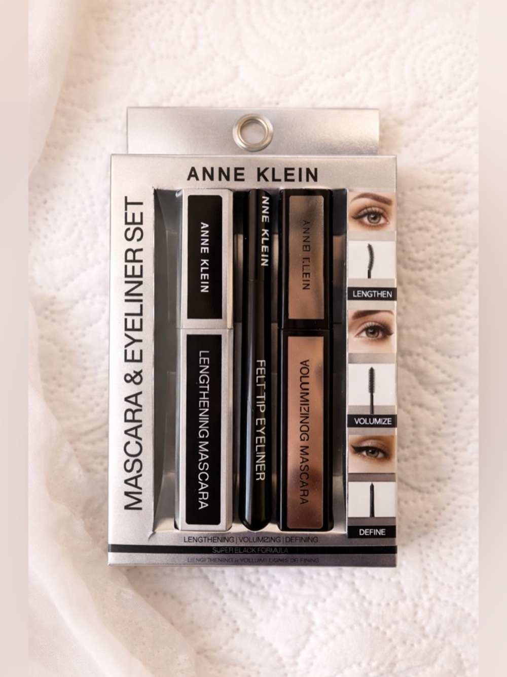 NEW Beauty Bundle 💄 Marie Claire Lip Set + Anne Klein Mascara+Body Balm Gift Set - Picture 4 of 4